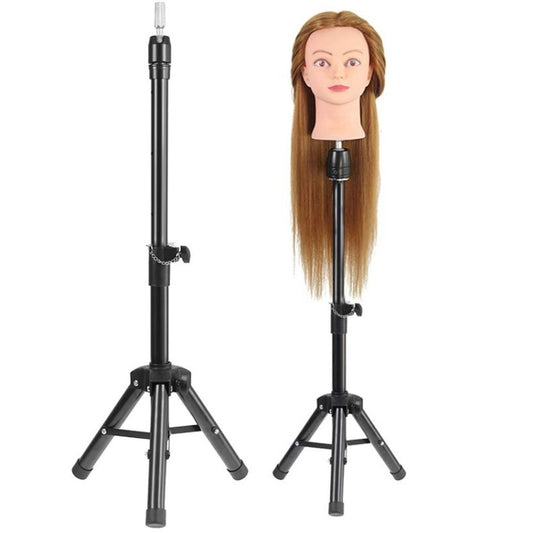 Wig Mannequin Head Holder Hairdressing Practice Tripod Reluova