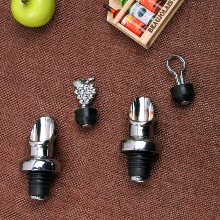 2pcs Zinc Alloy Red Wine Cork Wine Stopper Drink Bar Tool-Reluova