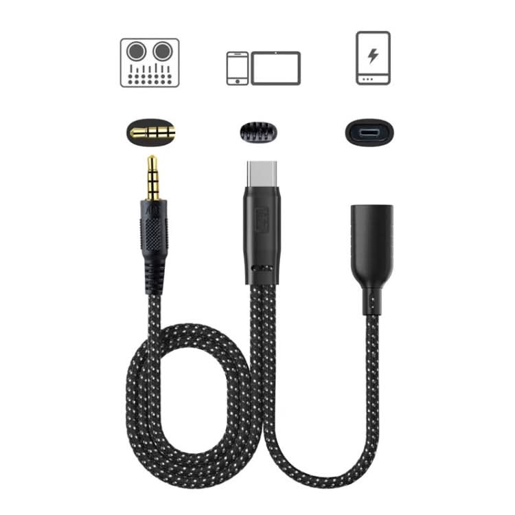 Live OTG Sound Card Cable Mobile Phone Charging Audio Recording Data Cable