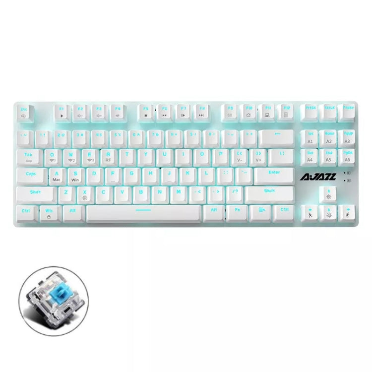 Ajazz AK40pro 87 Keys Bluetooth/Wireless/Wired Three Mode Game Office Mechanical Keyboard