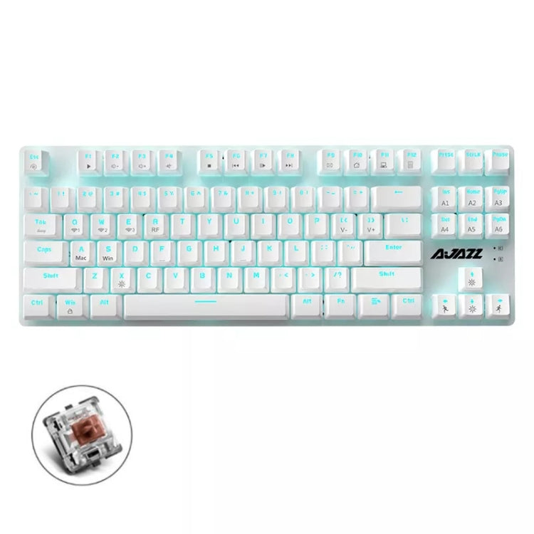 Ajazz AK40pro 87 Keys Bluetooth/Wireless/Wired Three Mode Game Office Mechanical Keyboard My Store