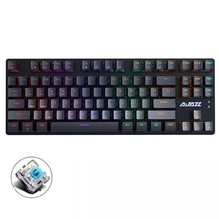 Ajazz AK40pro 87 Keys Bluetooth/Wireless/Wired Three Mode Game Office Mechanical Keyboard My Store