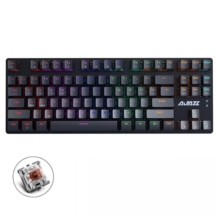 Ajazz AK40pro 87 Keys Bluetooth/Wireless/Wired Three Mode Game Office Mechanical Keyboard My Store