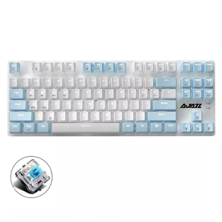 Ajazz AK40pro 87 Keys Bluetooth/Wireless/Wired Three Mode Game Office Mechanical Keyboard My Store