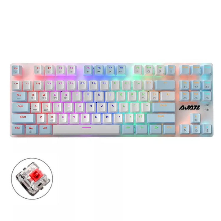 Ajazz AK40pro 87 Keys Bluetooth/Wireless/Wired Three Mode Game Office Mechanical Keyboard My Store