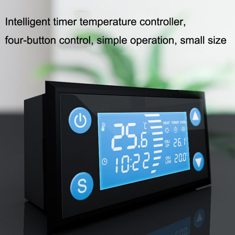 W-1213 Intelligent Digital Display Fish Tank Climbing Pet Thermostat Planting Hatch Breeding Temperature Controller Reluova