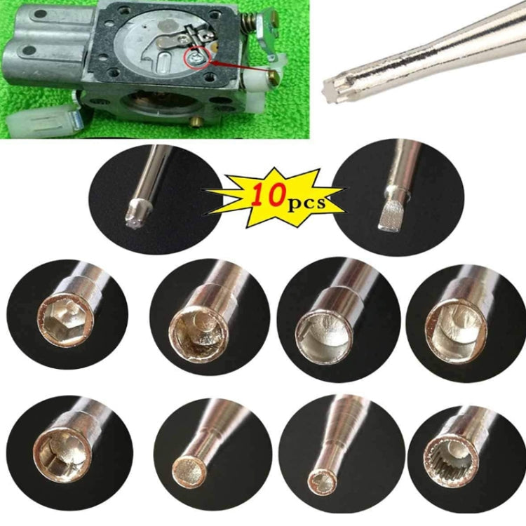 10pcs/set Carburetor Screwdriver Tool