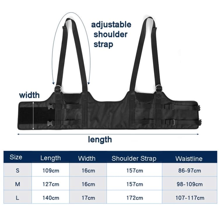 MK-123  Hanging Lumbar Traction Belt Back Stretcher Spine Decompression Belt Reluova