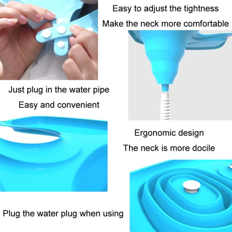 No-Bending Folding Portable Home Care Shampoo Basin Reluova