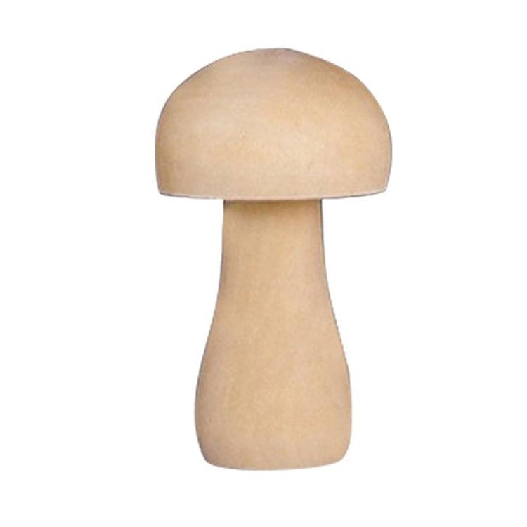 Wooden Mushroom Head DIY Painted Toys Children Early Education Household Decorative Ornaments