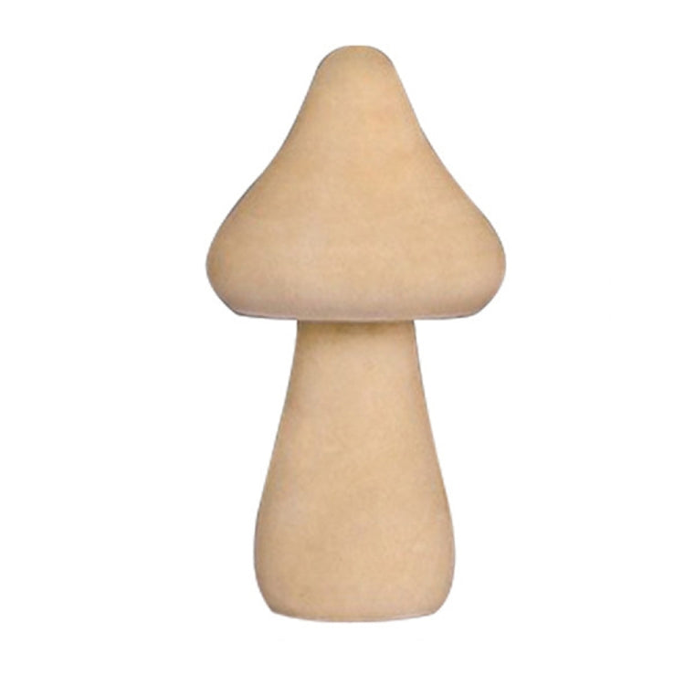 Wooden Mushroom Head DIY Painted Toys Children Early Education Household Decorative Ornaments