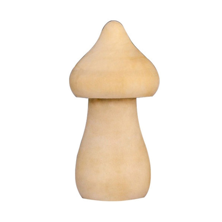 Wooden Mushroom Head DIY Painted Toys Children Early Education Household Decorative Ornaments