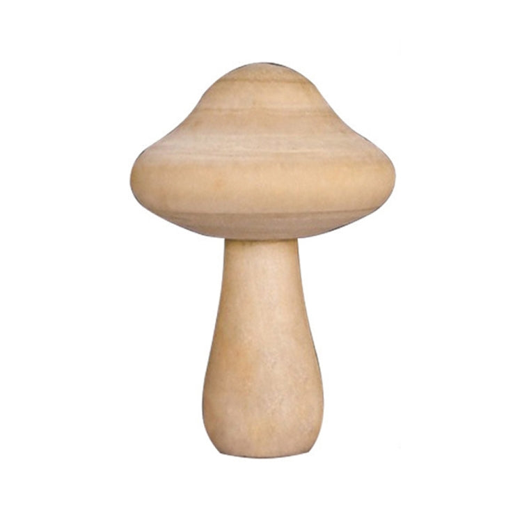 Wooden Mushroom Head DIY Painted Toys Children Early Education Household Decorative Ornaments