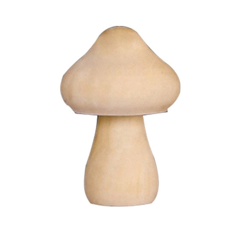 Wooden Mushroom Head DIY Painted Toys Children Early Education Household Decorative Ornaments