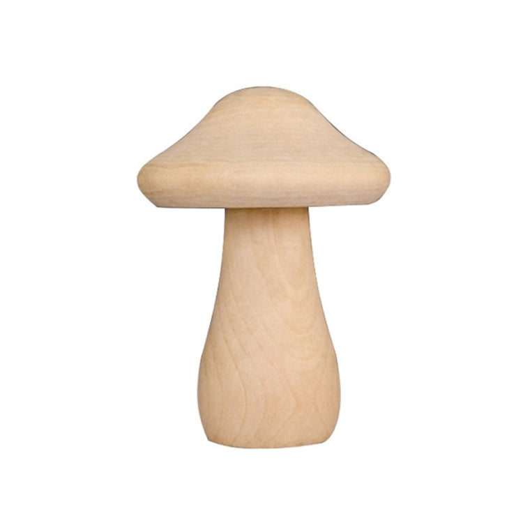 Wooden Mushroom Head DIY Painted Toys Children Early Education Household Decorative Ornaments My Store