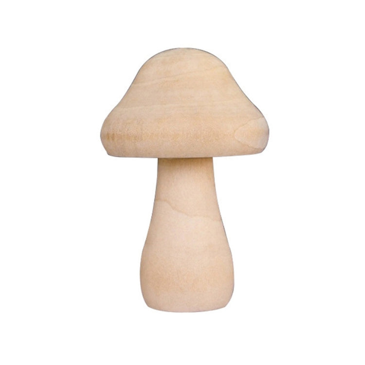 Wooden Mushroom Head DIY Painted Toys Children Early Education Household Decorative Ornaments My Store