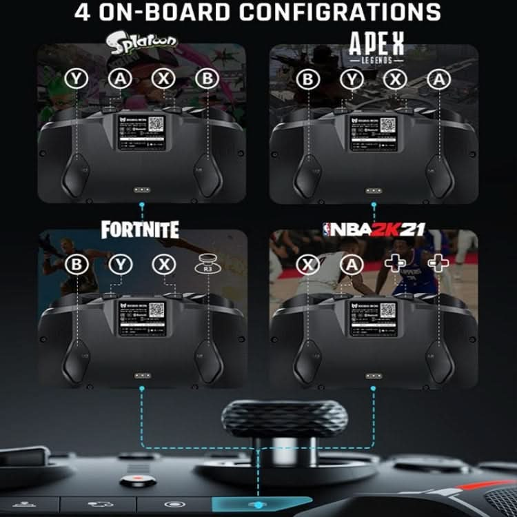 Full Mechanical Gamepad Bluetooth Wired Dual Mode Support Switch / PC / Android / IOS