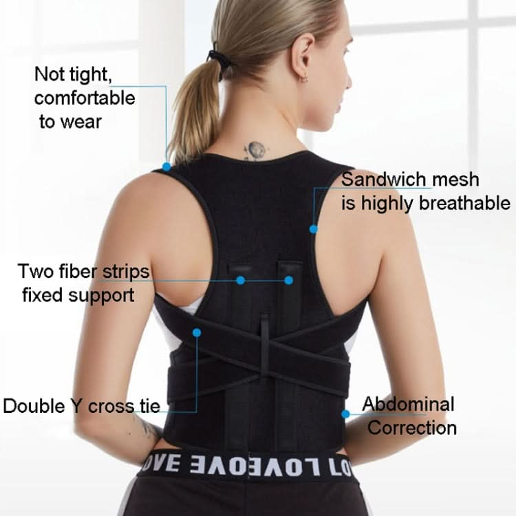 MK-065  Back Posture Correction Belt Support Anti Hunchback Corrector Reluova