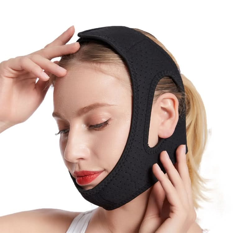 MK122 Anti-snoring Belt Triangular Chin Strap Unisex Chin Protection Belt Reluova