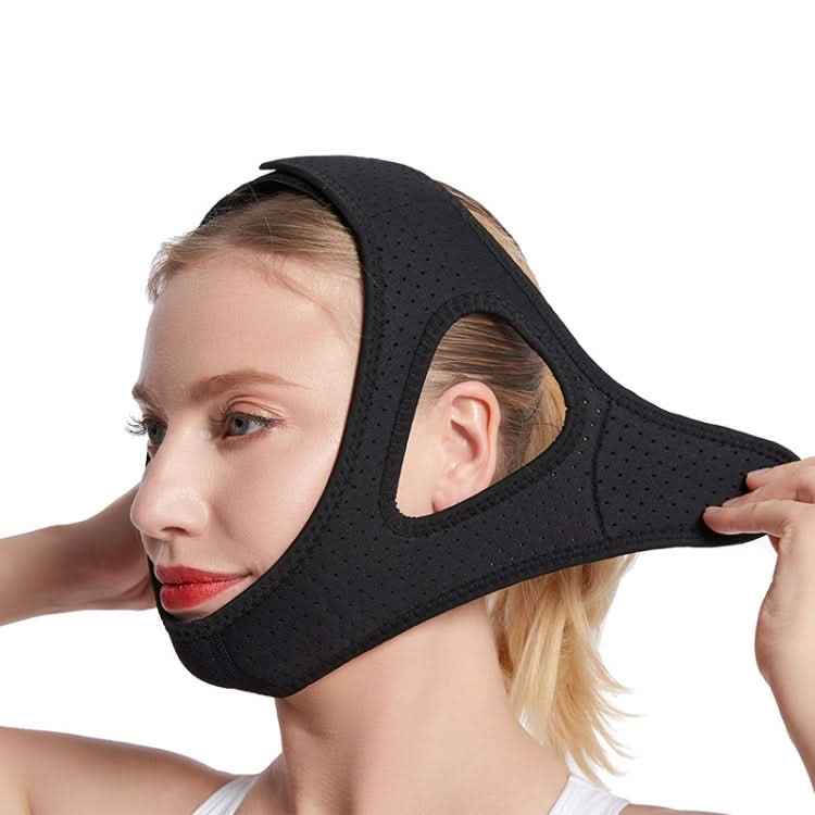 MK122 Anti-snoring Belt Triangular Chin Strap Unisex Chin Protection Belt Reluova