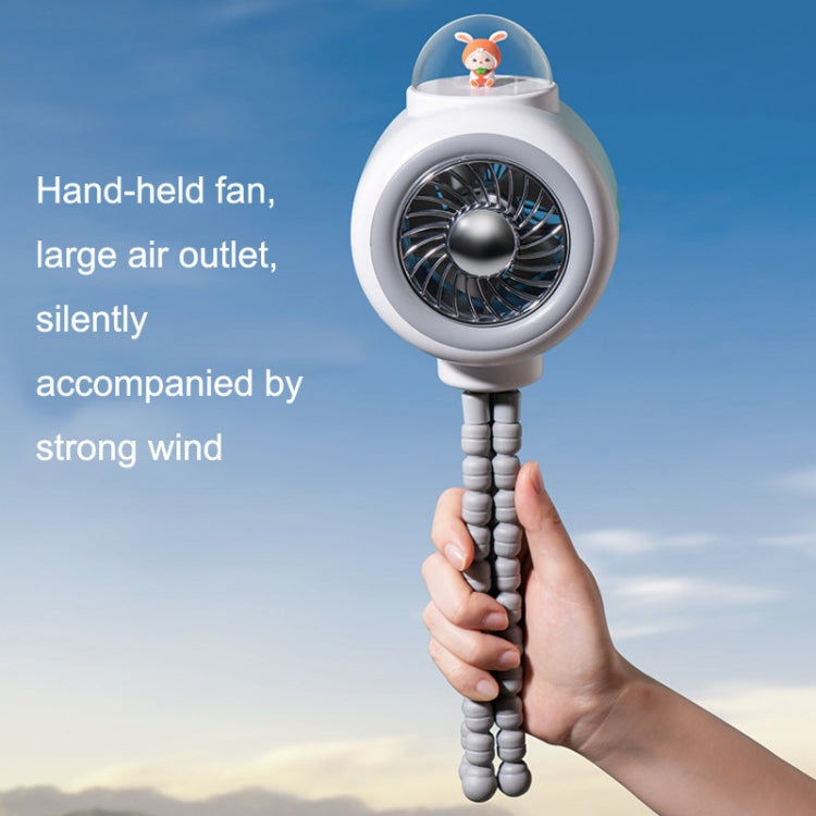 Baby Stroller Fan Home Mute Outdoor Cooling Portable Rabbit Octopus Fan