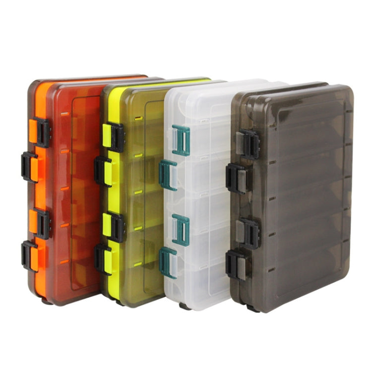 Double Side Luya Tool Box Translucent Bait Organizer