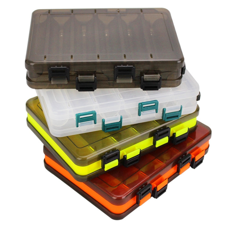 Double Side Luya Tool Box Translucent Bait Organizer