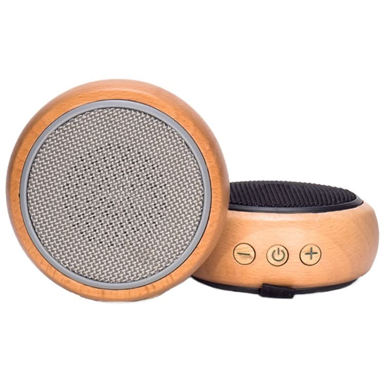 BT810 Small Outdoor Portable Wooden Bluetooth Speaker Support TF Card & 3.5mm AUX