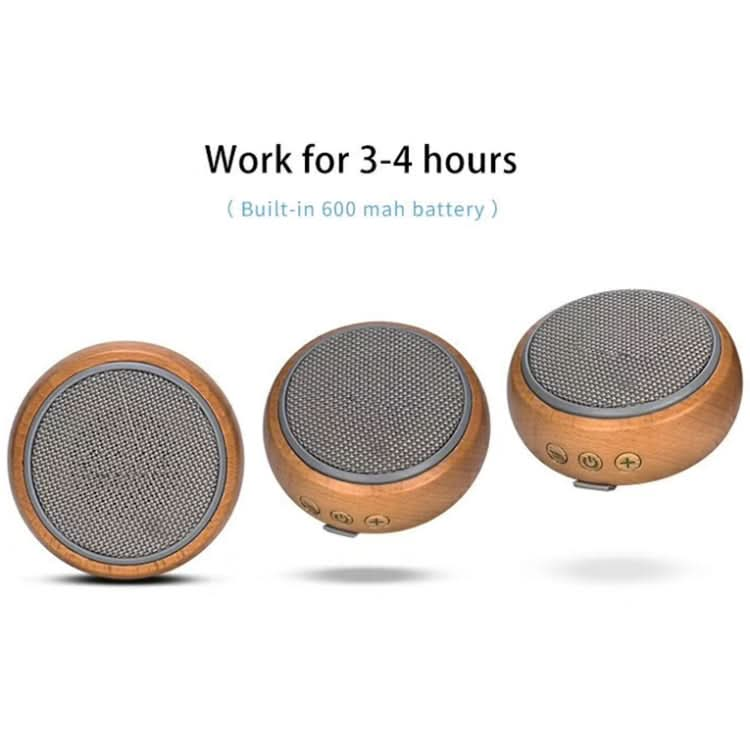 BT810 Small Outdoor Portable Wooden Bluetooth Speaker Support TF Card & 3.5mm AUX