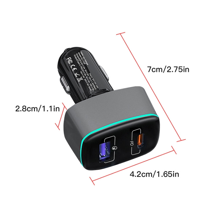 For DJI Mavic 3/Mini 2 RCSTQ 100W 2 In 1 Car Charger My Store