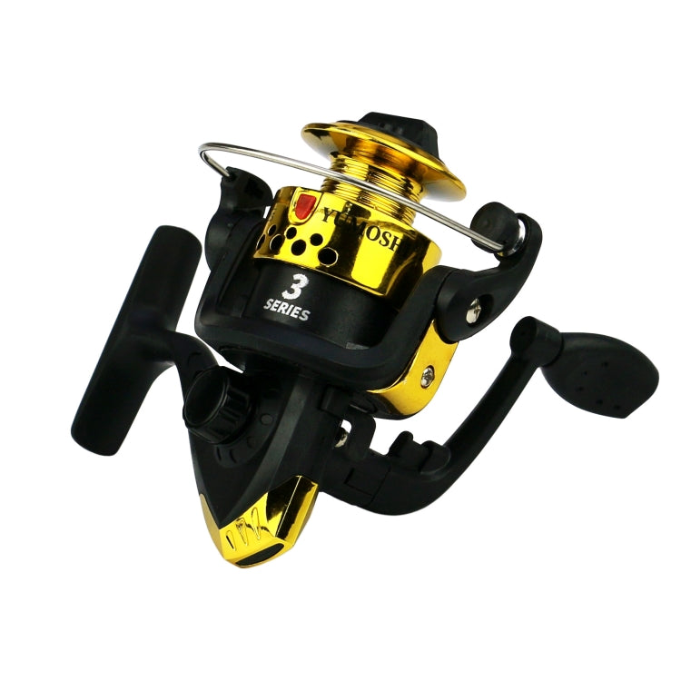 YUMOSHI JL200 Fishing Reel Without Line Plating Head Metal Movement Spinning Reel Reluova