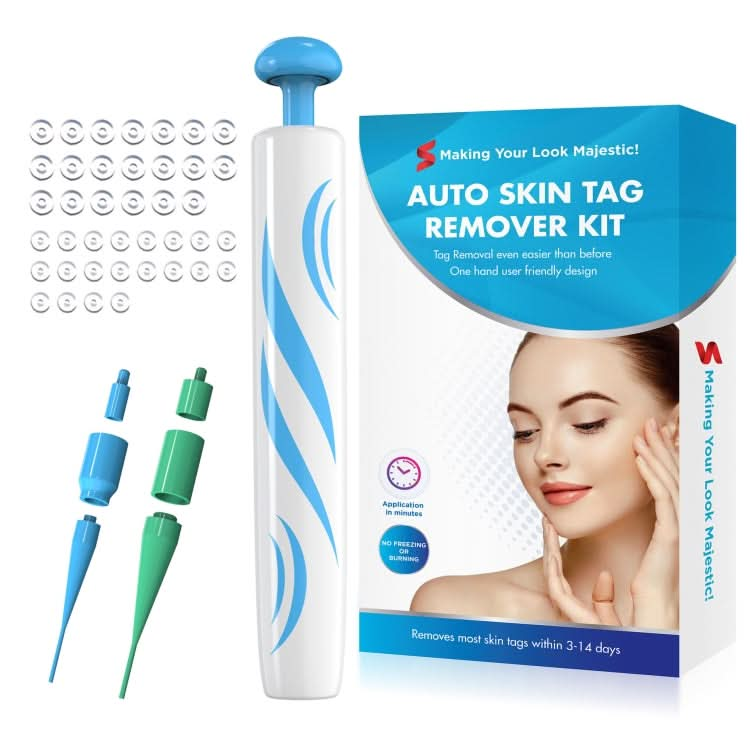 2 IN 1 Auto Skin Tag Remover Device Adult Mole Wart Remover Face Care Beauty Tools-Reluova