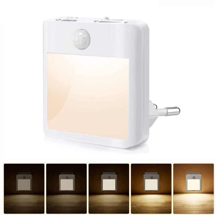 NL2101 Motion Sensor LED Night Light AC Plug Dimming Sleep Lights,Spec: My Store