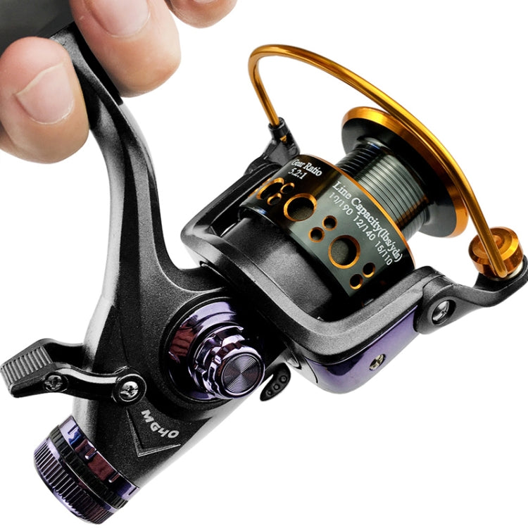 Double Unloading Metal Head Front and Rear Brake Fishing Reel