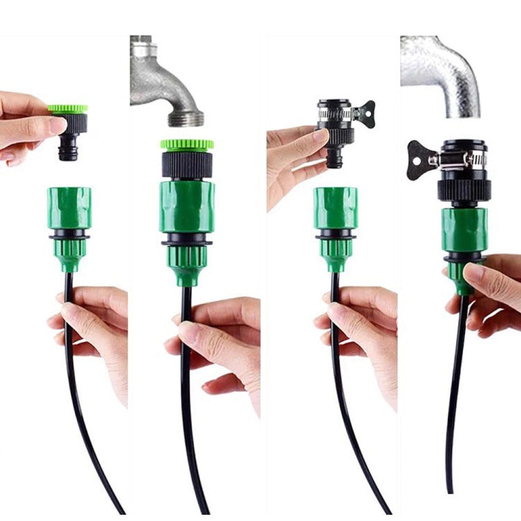 Hose Drip Irrigation System Plant Watering Set 360 Degree Adjustable Drippers