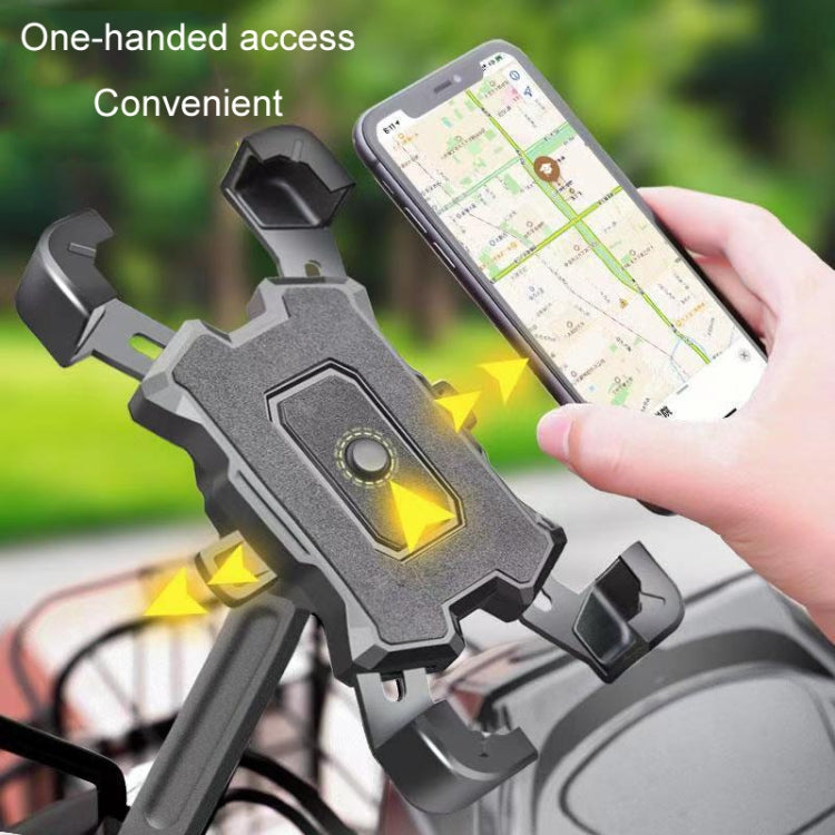 Electric Bike Motorcycle Bicycle Riding Shockproof Navigation Bracket Reluova