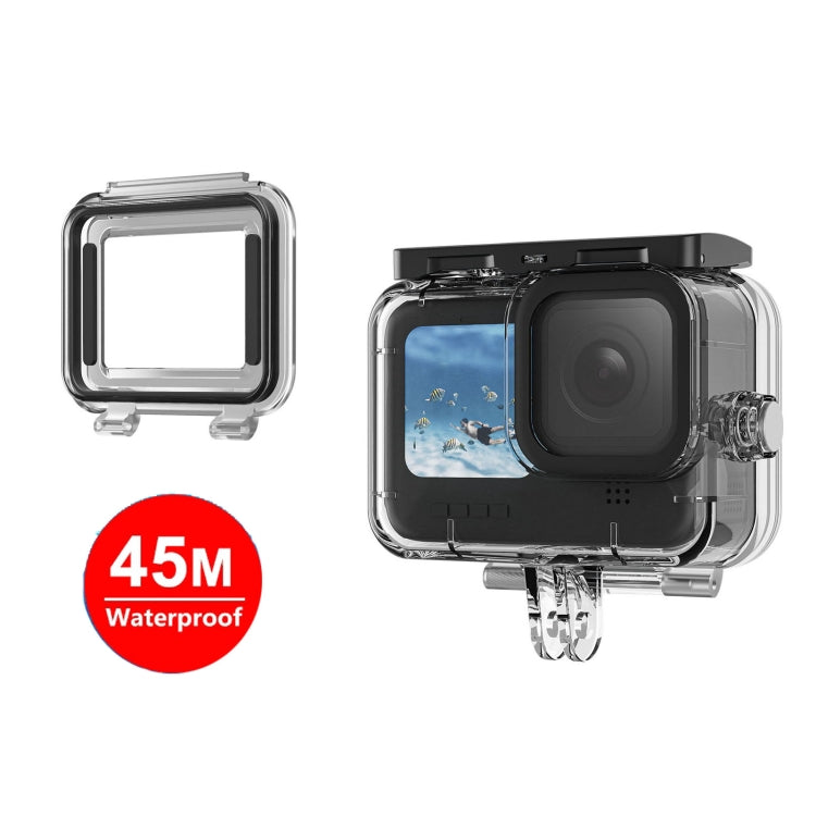 For GoPro Hero11 Black / HERO10 Black / HERO9 Black TELESIN Waterproof Case Full Scene Anti-Fog Underwater Diving Housing My Store