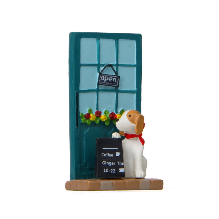 Puppy Billboard Micro-landscape Landscaping Doll Store Small Flower Desktop Decoration My Store