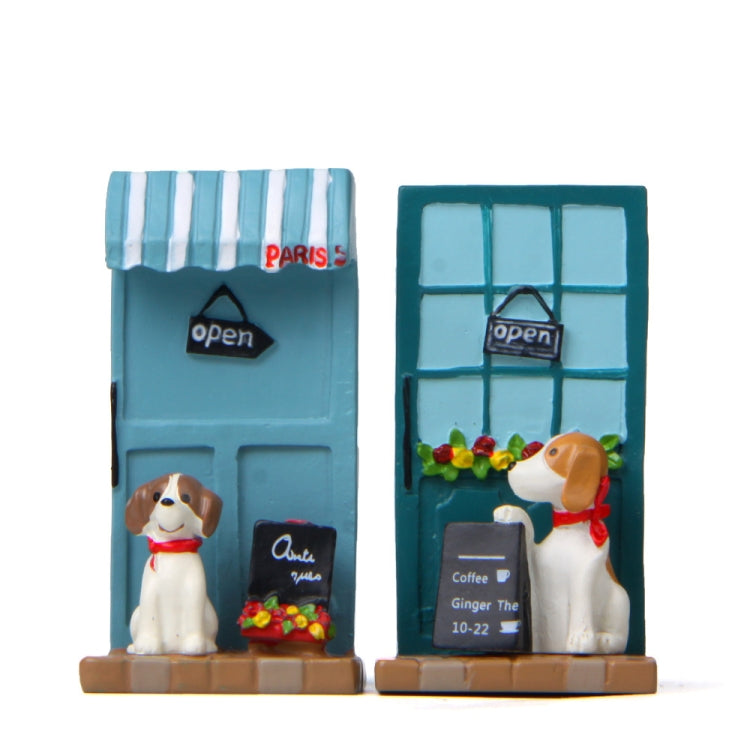 Puppy Billboard Micro-landscape Landscaping Doll Store Small Flower Desktop Decoration My Store