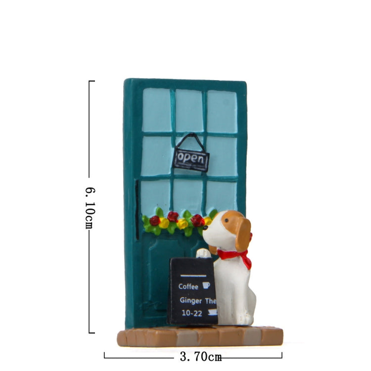 Puppy Billboard Micro-landscape Landscaping Doll Store Small Flower Desktop Decoration My Store