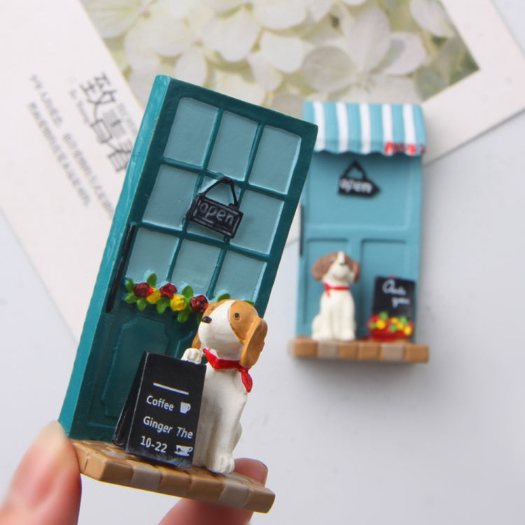 Puppy Billboard Micro-landscape Landscaping Doll Store Small Flower Desktop Decoration My Store