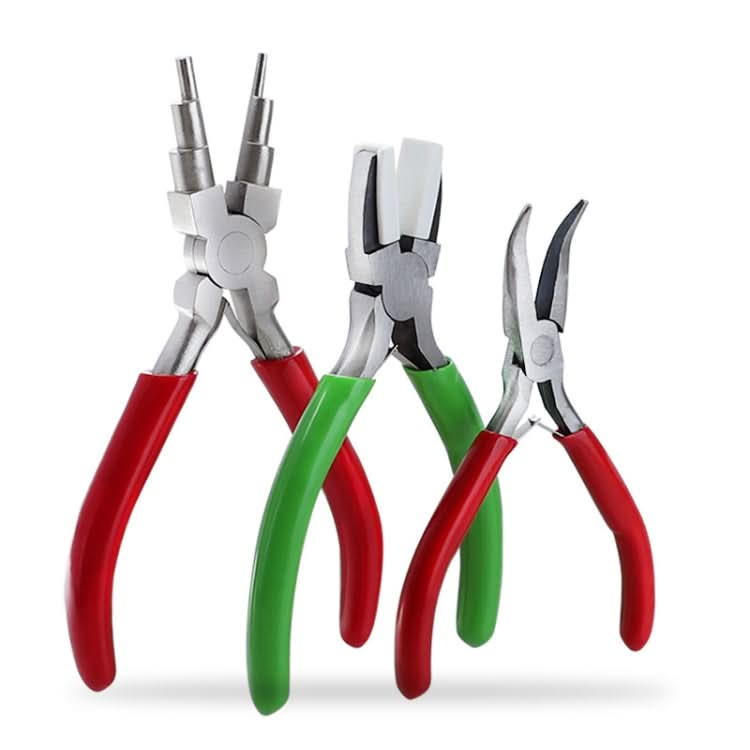 3 In 1 Handmade Jewelry Plier Nylon Accessories DIY Tools Wire Wrap Clamp, Style:-Reluova