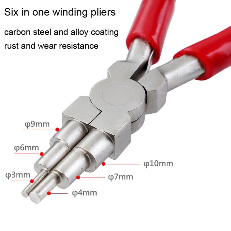 3 In 1 Handmade Jewelry Plier Nylon Accessories DIY Tools Wire Wrap Clamp, Style:-Reluova