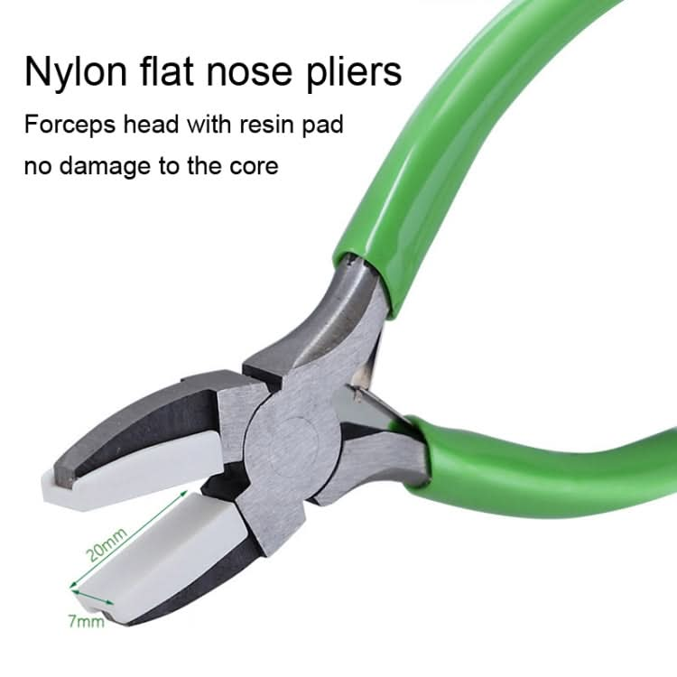 3 In 1 Handmade Jewelry Plier Nylon Accessories DIY Tools Wire Wrap Clamp, Style:-Reluova