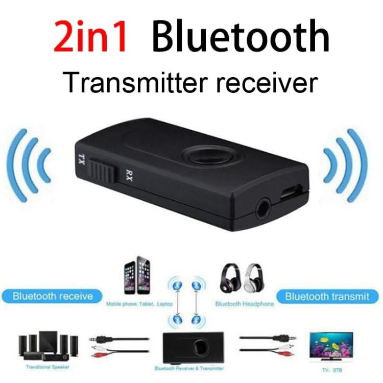 A117 Bluetooth Transmitter Receiver 2 In 1 Wireless Audio Converter