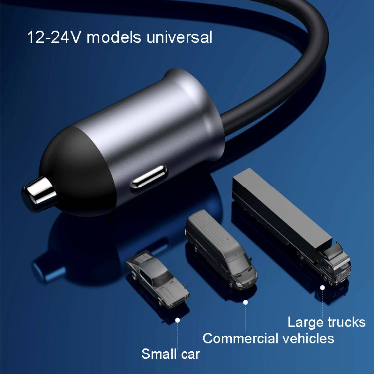 Yesido Y53 QC3.0 Car Charger 97W Five Ports Fast Charged