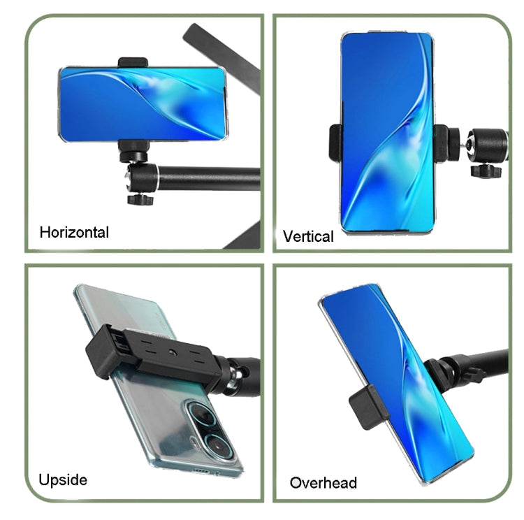 DT-06 Desktop Overlook Mobile Phone Bracket Camera Fill Light Universal Foldable Bracket Reluova