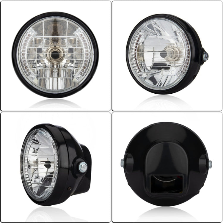 Motorcycle 7 Inch LED Headlight Angel Ring With Steering Function ÎҵÄÉ̵ê