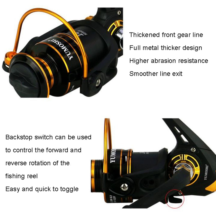 Metal Spinning Fishing Reel