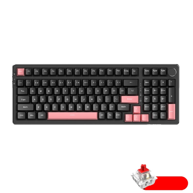 Heijue AK992 99 Keys Wireless/Bluetooth Three-Mode Hot Swap RGB Gaming Mechanical Keyboard My Store